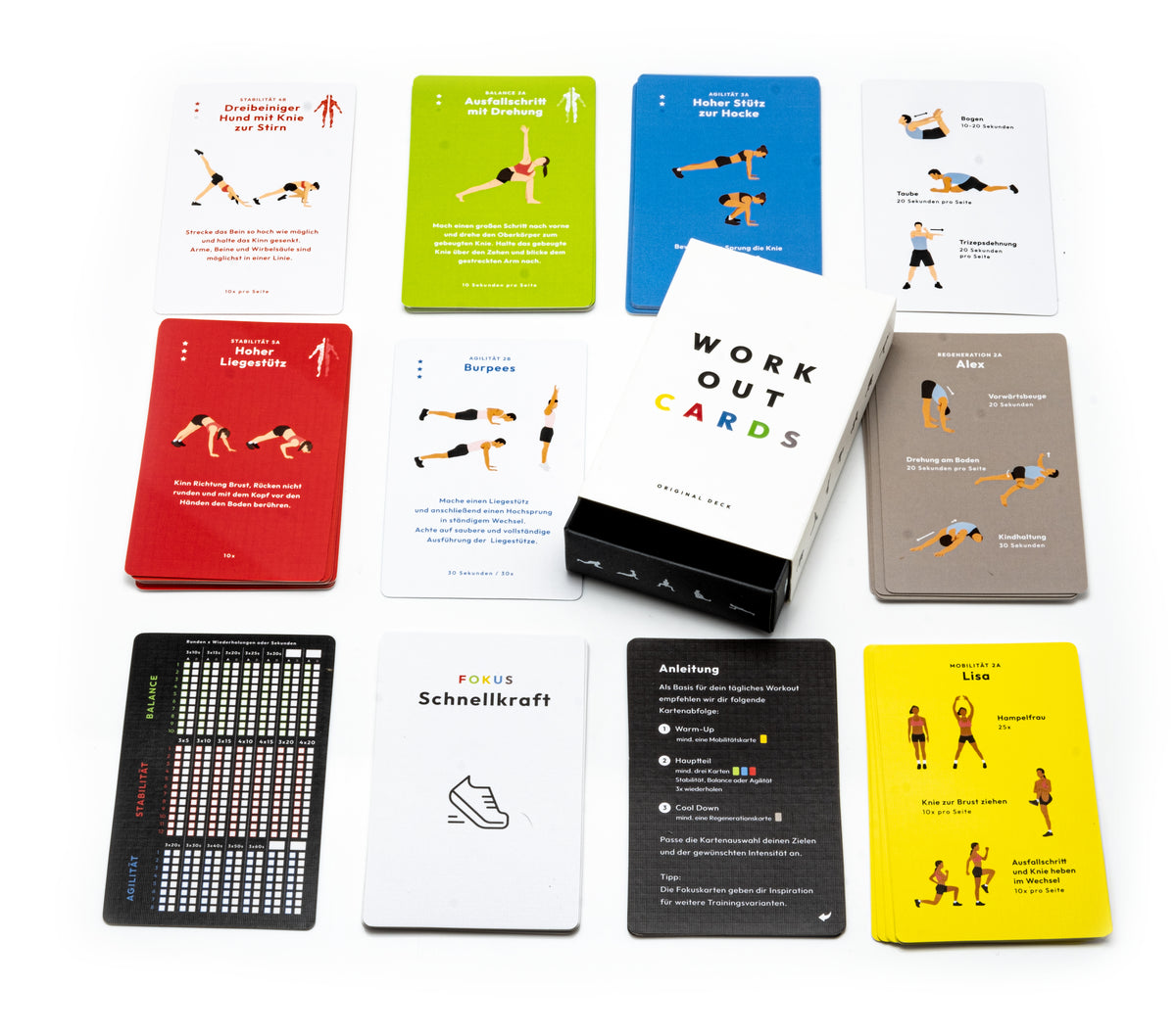 Darum trainierst du mit Workout-Cards effektiver.